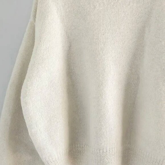 NWT Free People Luxury Angelic Pullover Alpaca Super Soft Oversized Sweater - Picture 8 of 12